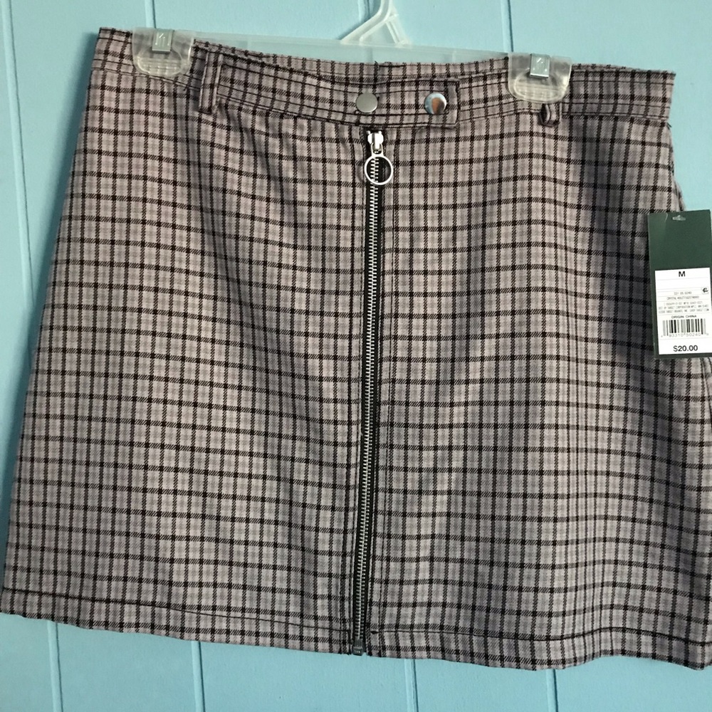 Plaid skirt